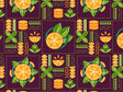 Citrus Champion Fruit Vinyl Wrap Pattern~Rwraps Series 914 Digitally Printed Vinyl Wrap~0