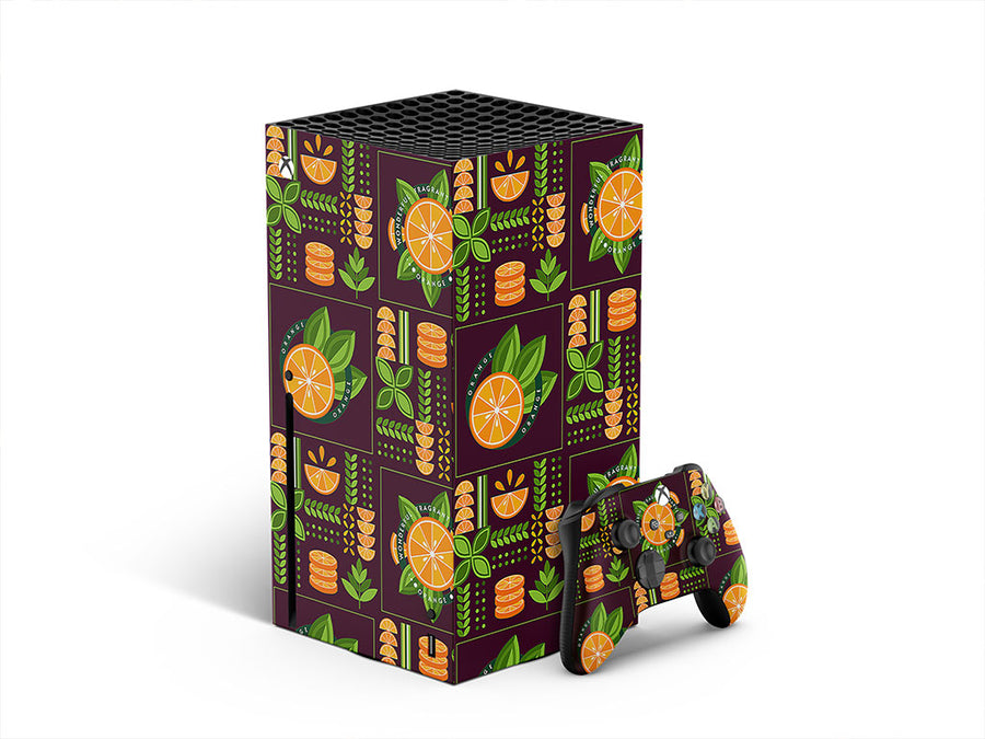 citrus champion fruit XBOX DIY Decal