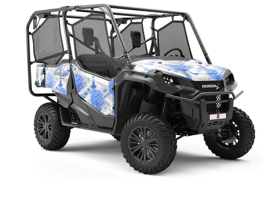 City Planning Cityscape Utility Vehicle Vinyl Wrap