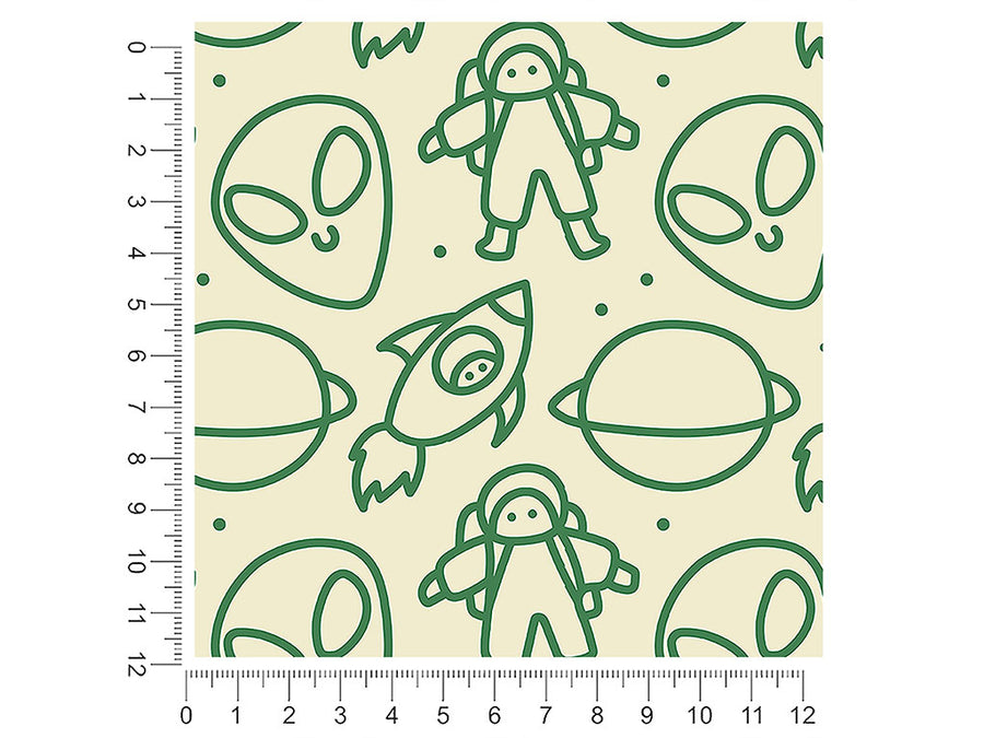 claiming worlds science fiction 1ft x 1ft Craft Sheets
