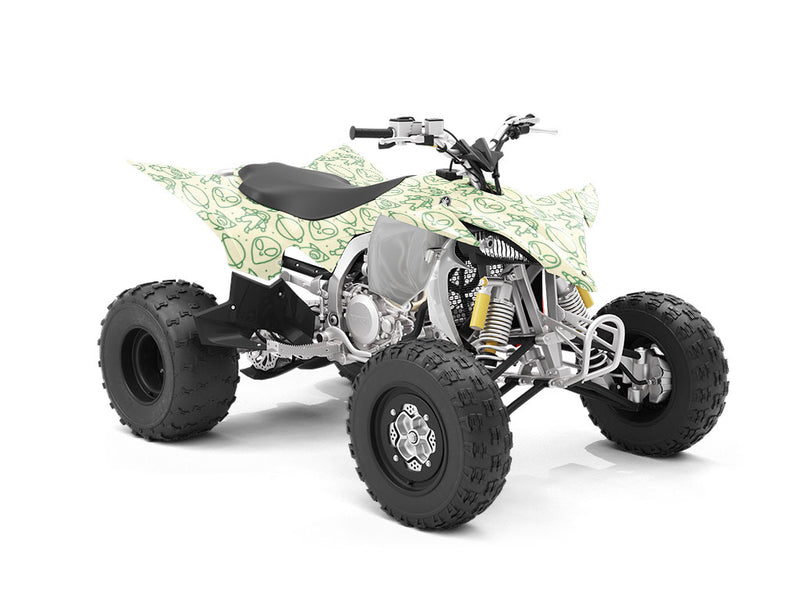 Claiming Worlds Science Fiction ATV Wrapping Vinyl