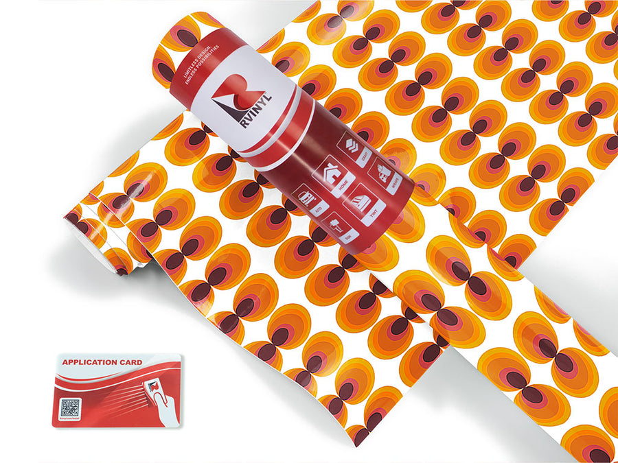 clam shell retro Craft Vinyl Roll