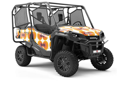 Clam Shell Retro Utility Vehicle Vinyl Wrap