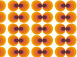 Clam Shell Retro Vinyl Wrap Pattern~Rwraps Series 914 Digitally Printed Vinyl Wrap~0