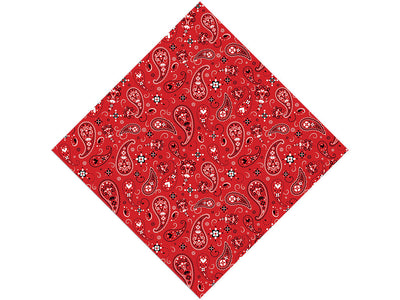 Classic Bandana Paisley Vinyl Wrap Pattern