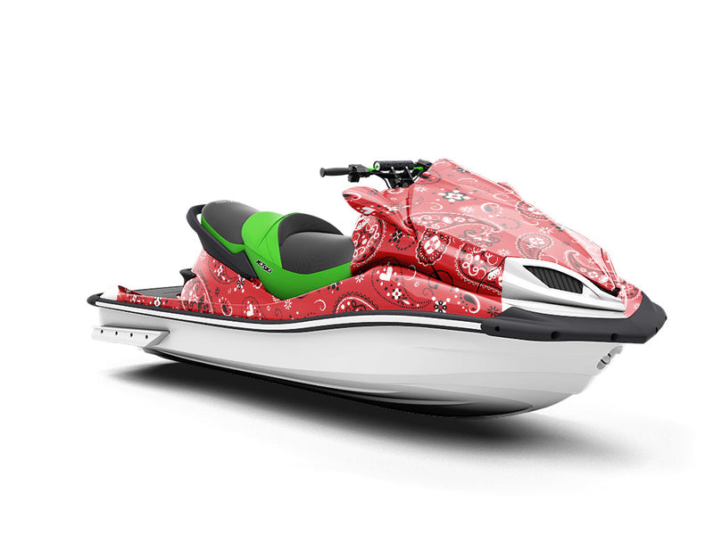 Classic Bandana Paisley Jet Ski Vinyl Customized Wrap