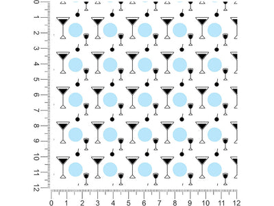 classic cocktails alcohol 1ft x 1ft Craft Sheets