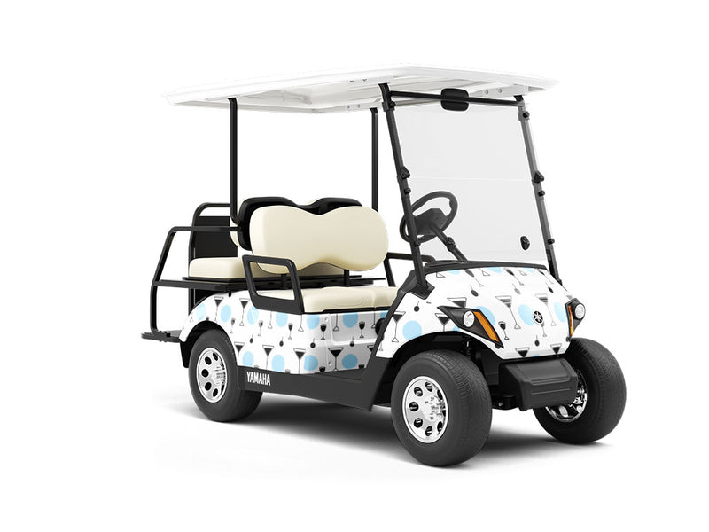 Classic Cocktails Alcohol Wrapped Golf Cart