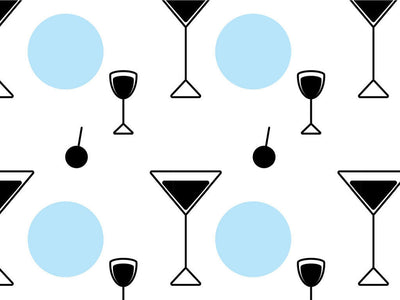 Classic Cocktails Alcohol Vinyl Wrap Pattern~Rwraps Series 914 Digitally Printed Vinyl Wrap~0