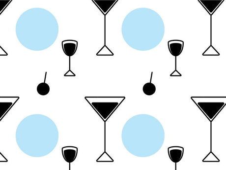 Classic Cocktails Alcohol Vinyl Wrap Pattern~Rwraps Series 914 Digitally Printed Vinyl Wrap~0