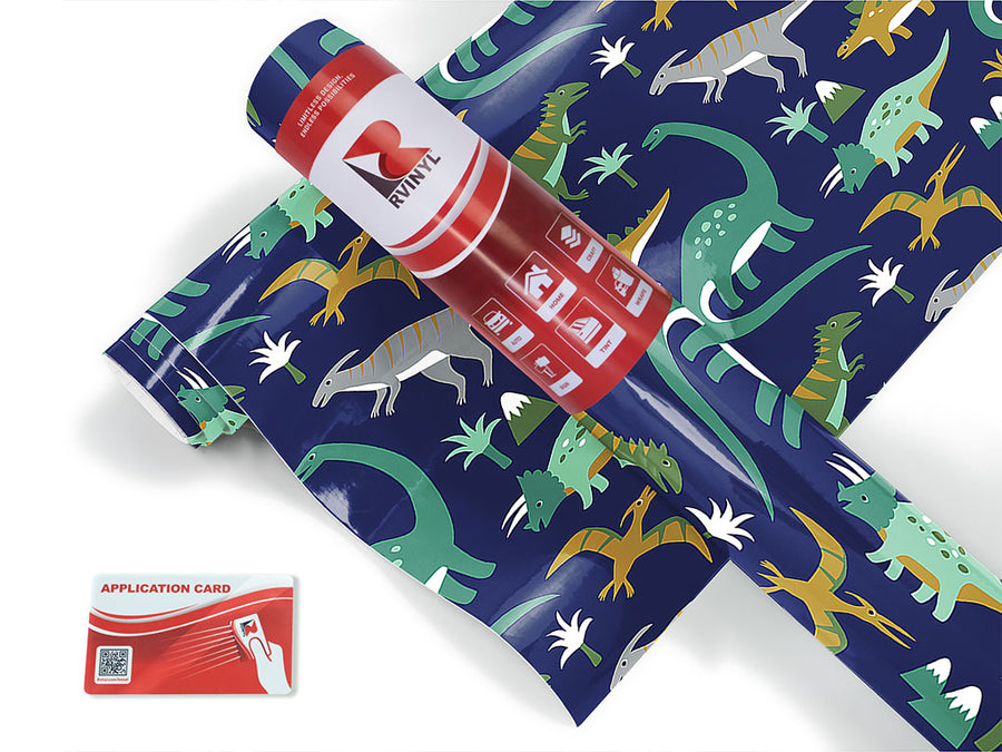 classic company dinosaur Craft Vinyl Roll