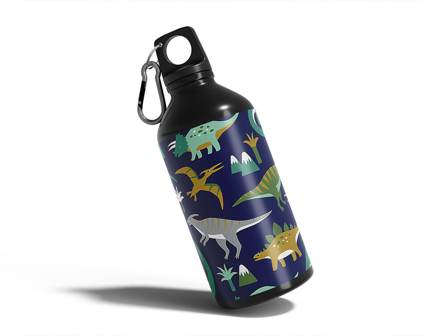 classic company dinosaur Water Bottle DIY Stickers