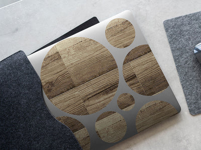 classic grey  DIY Laptop Stickers