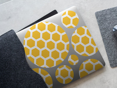 classic honeycomb bug DIY Laptop Stickers
