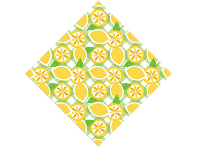 Classic Lemonade Fruit Vinyl Wrap Pattern