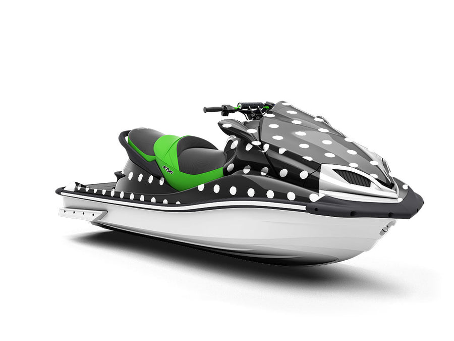 Classic Look Polka Dot Jet Ski Vinyl Customized Wrap