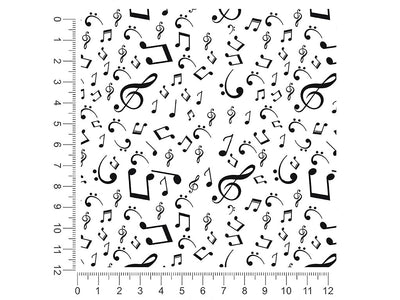 classic notes music 1ft x 1ft Craft Sheets