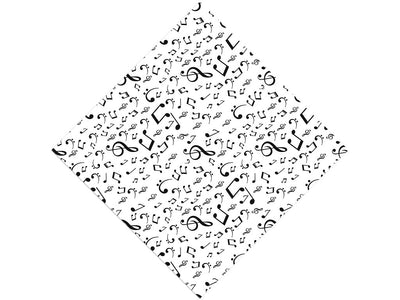 Classic Notes Music Vinyl Wrap Pattern