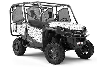 Classic Notes Music Utility Vehicle Vinyl Wrap