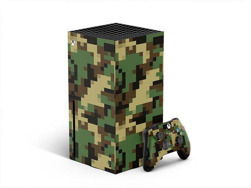 classic pattern pixel XBOX DIY Decal
