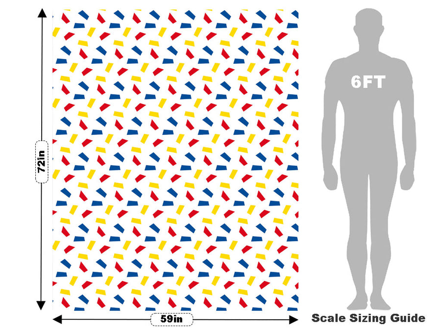 Classroom Trapezoids Toy Room Vehicle Wrap Scale~Rwraps Series 914 Classroom Trapezoids Toy Room Measurements~1