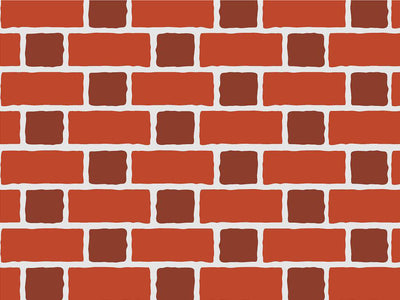 Clay Orange Brick Vinyl Wrap Pattern~Rwraps Series 914 Digitally Printed Vinyl Wrap~0