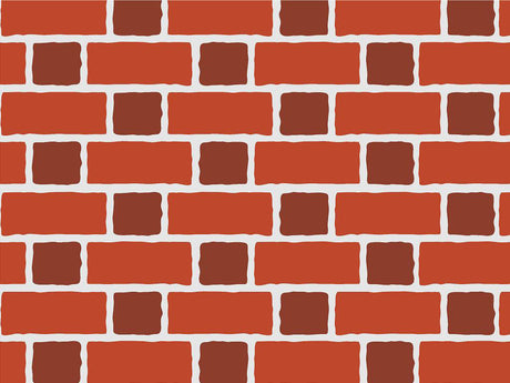 Clay Orange Brick Vinyl Wrap Pattern~Rwraps Series 914 Digitally Printed Vinyl Wrap~0