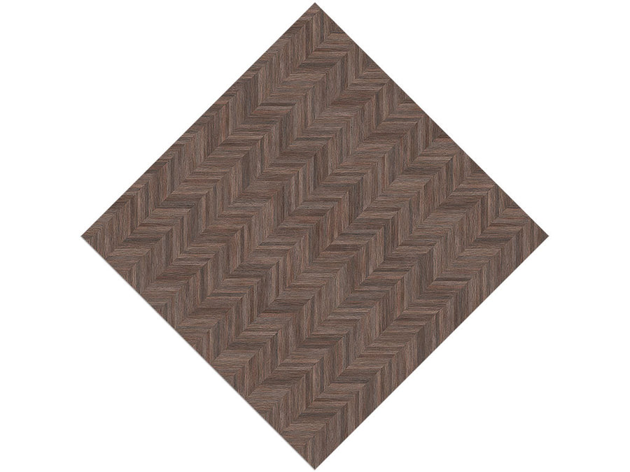 Clay Stain Wooden Parquet Vinyl Wrap Pattern
