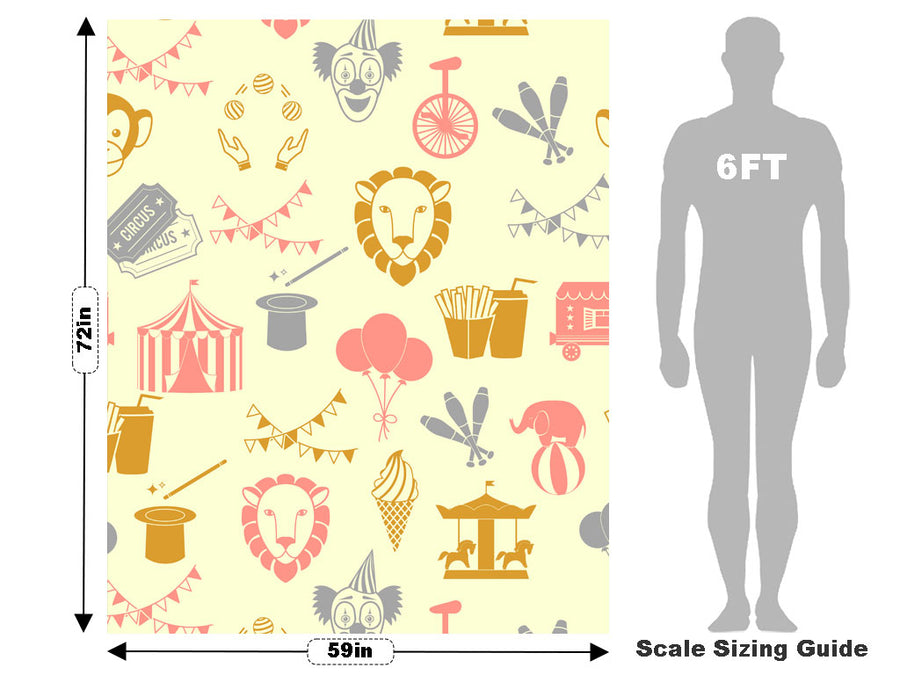 Clean Field Circus Vehicle Wrap Scale~Rwraps Series 914 Clean Field Circus Measurements~1