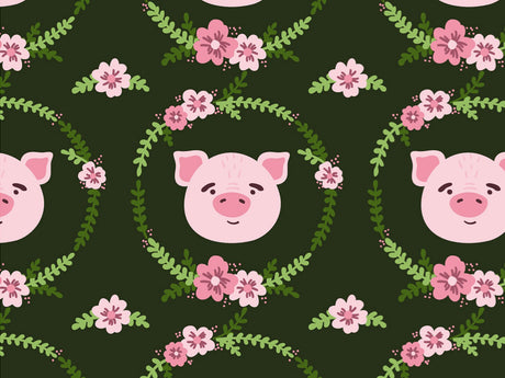 Clean Up Animal Vinyl Wrap Pattern~Rwraps Series 914 Digitally Printed Vinyl Wrap~0