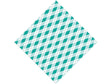 Clear Ocean Argyle Vinyl Wrap Pattern