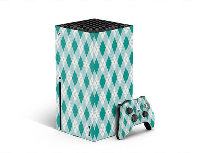 clear ocean argyle XBOX DIY Decal