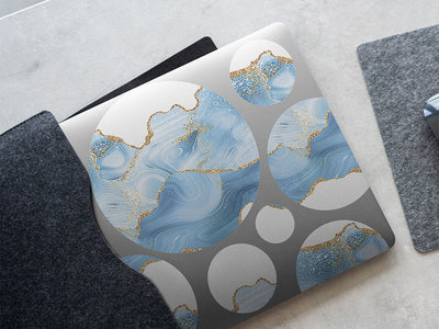 clear skies gemstone films DIY Laptop Stickers