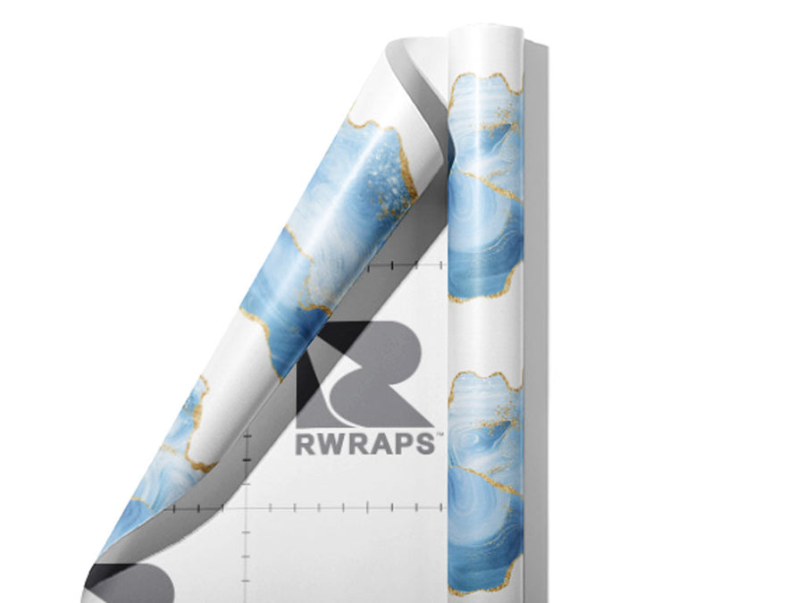 Clear Skies Gemstone Wrap Film Sheets~Rwraps Series 914 Clear Skies Gemstone Scrolled Sheet~3