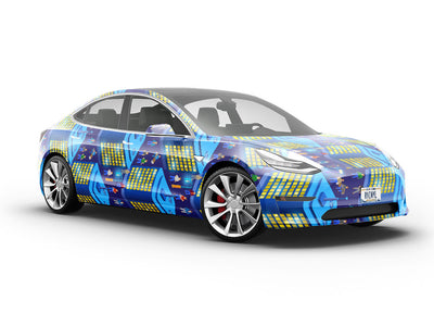 Clear the Streets Cityscape Vehicle Vinyl Wrap