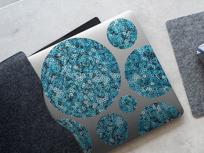 clear water gemstone films DIY Laptop Stickers