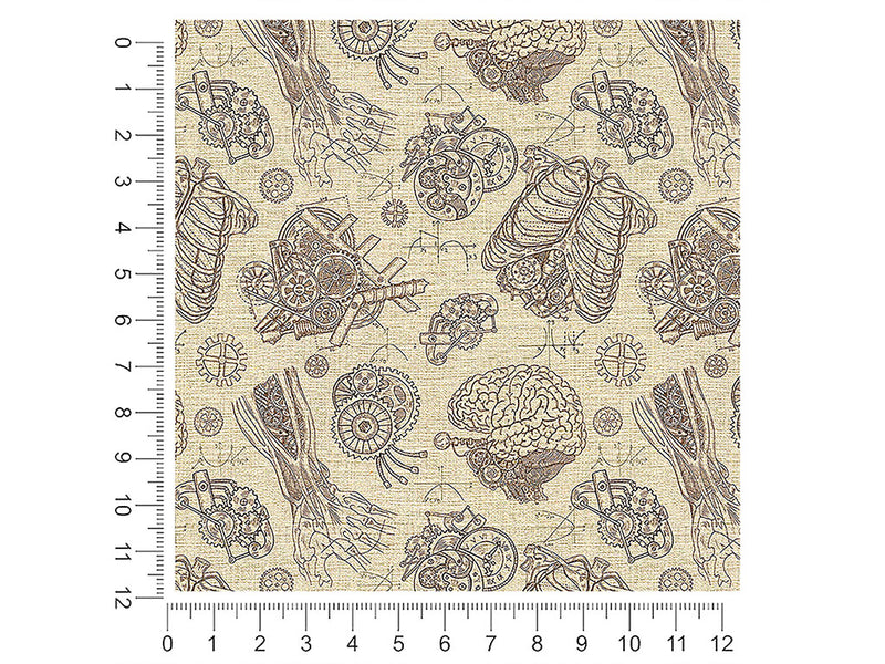 clockwork man steampunk 1ft x 1ft Craft Sheets