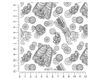 clockwork soul steampunk 1ft x 1ft Craft Sheets