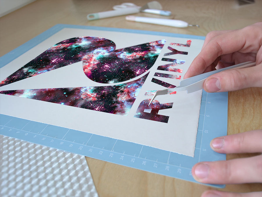 cloud field science fiction Easy Weed Craft Vinyl