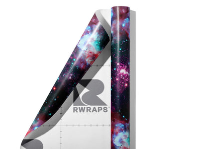 Cloud Field Science Fiction Wrap Film Sheets~Rwraps Series 914 Cloud Field Science Fiction Scrolled Sheet~3