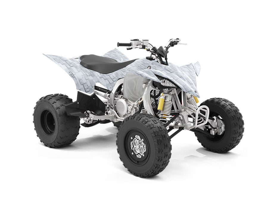Cloud Grey Brick ATV Wrapping Vinyl