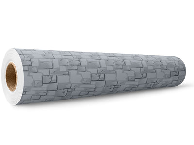Cloud Grey Brick Wrap Film Wholesale Roll~Rwraps Series 914 Digitally Printed Vinyl Roll~5