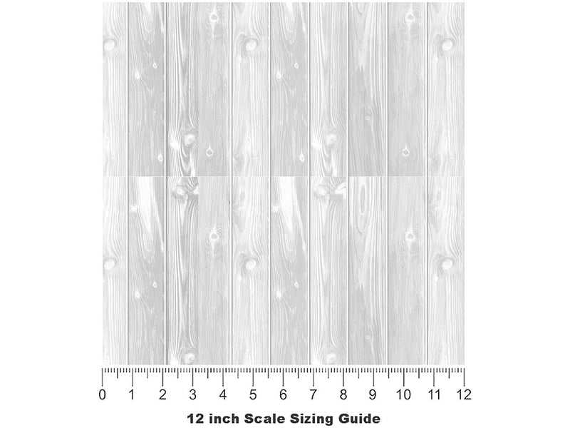 Cloud  Wood Plank Vinyl Film Pattern Size 12 inch Scale~Rwraps Cloud  Wood Plank Sizing Chart~3
