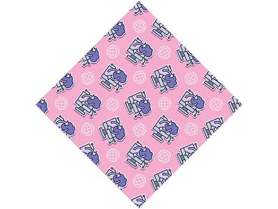 Cloud Sync Technology Vinyl Wrap Pattern