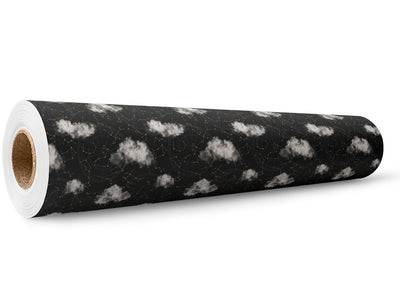 Cloudy Constellations Astrology Wrap Film Wholesale Roll~Rwraps Series 914 Digitally Printed Vinyl Roll~5