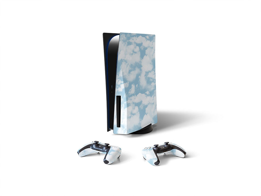 cloudy daydreams sky Sony PS5 DIY Skin