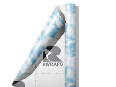 Cloudy Daydreams Sky Wrap Film Sheets~Rwraps Series 914 Cloudy Daydreams Sky Scrolled Sheet~3