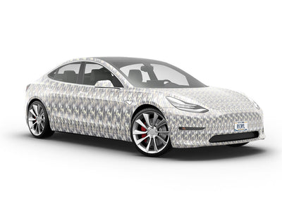 Cloudy Hunter Camouflage Vehicle Vinyl Wrap