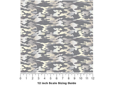 Cloudy Hunter Camouflage Vinyl Film Pattern Size 12 inch Scale~Rwraps Cloudy Hunter Camouflage Sizing Chart~3