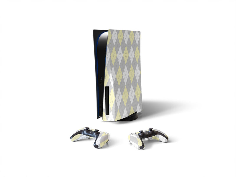 cloudy morning argyle Sony PS5 DIY Skin